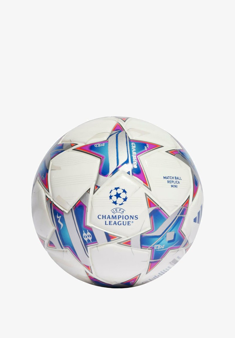 adidas Performance ADIDAS PERFORMANCE UCL MINI 23/24 GROUP STAGE BALL - Equipement de football - white silver metallic bright cyan shock purple