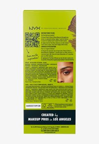 NYX Professional Makeup BOLD EYE CONTACT SET MIT ON THE RISE LIFTSCARA UND THICK IT. STICK IT! BROW MASCARA - Make-upset - brunette