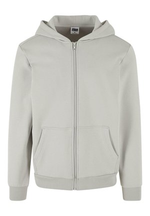 Urban Classics COZY ZIP - Sudadera con cremallera - lightasphalt