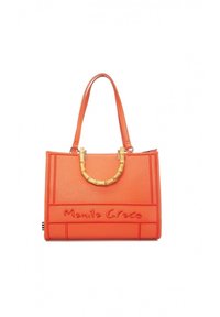 Manila Grace SMALL DOPPIA FUNZIONE CON RICAMO B283TU ARANC - Sac à main - arancione