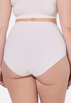 Ulla Popken, MAXI BRIEFS, 5-PACK, PATTERNED/PLAIN - Braguitas - dark berry