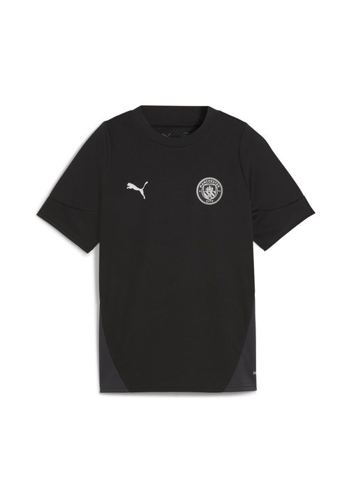 PUMA MANCHESTER CITY - Sports T-shirt - black silver — photo 5