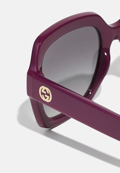 Gucci Sunglasses - burgundy/grey