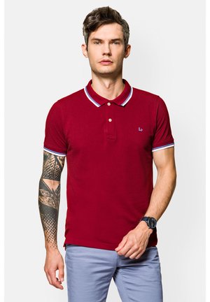 Lancerto ADRIAN - Koszulka polo - burgundy