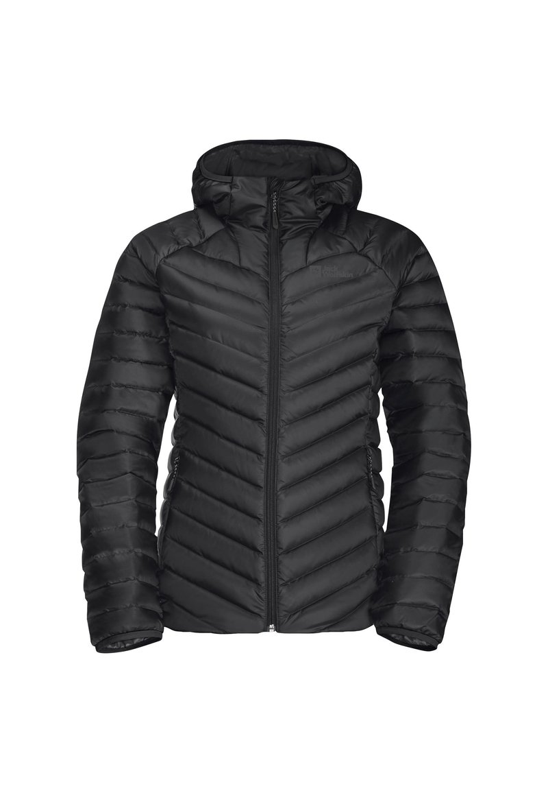 Jack Wolfskin Gewatteerde jas zwart