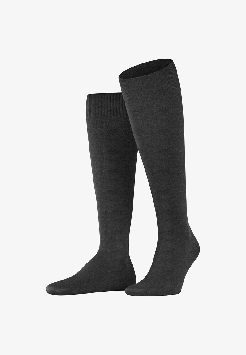 FALKE ClimaWool - Calzettoni - anthra. mel.