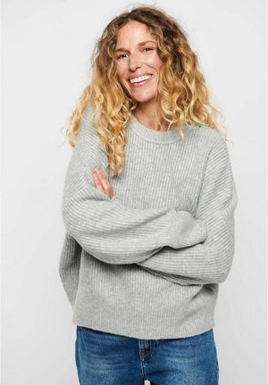 mbyM GILLIAN-M - Strickpullover - light grey melange