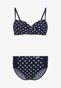 Unausgewählt, navy and white