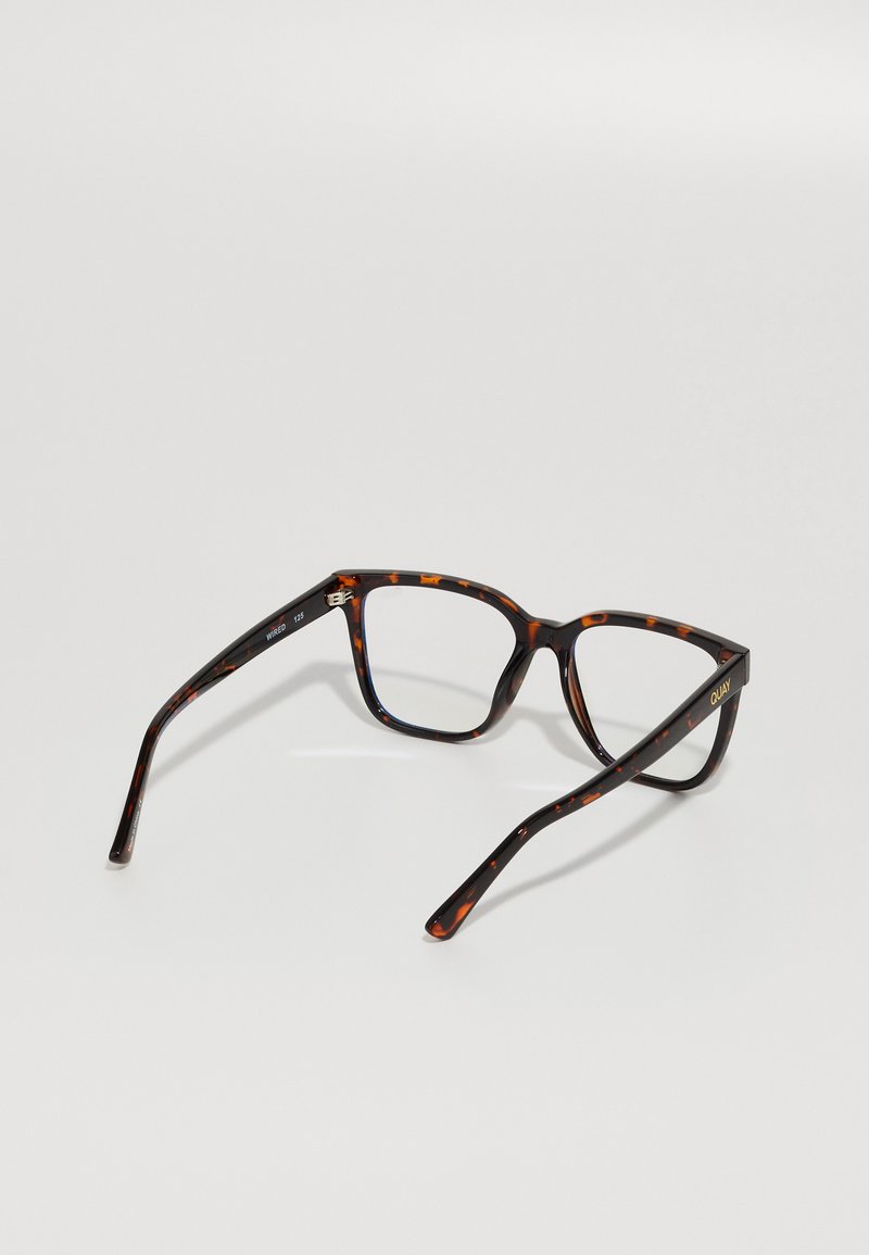 QUAY AUSTRALIA WIRED UNISEX Blue light glasses tort/brown
