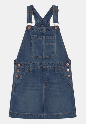 GIRL - Vestido vaquero - medium indigo