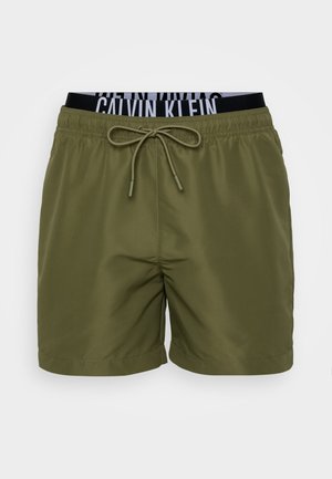 Calvin Klein Swimwear MEDIUM DOUBLE - Kupaće hlače - burnt olive