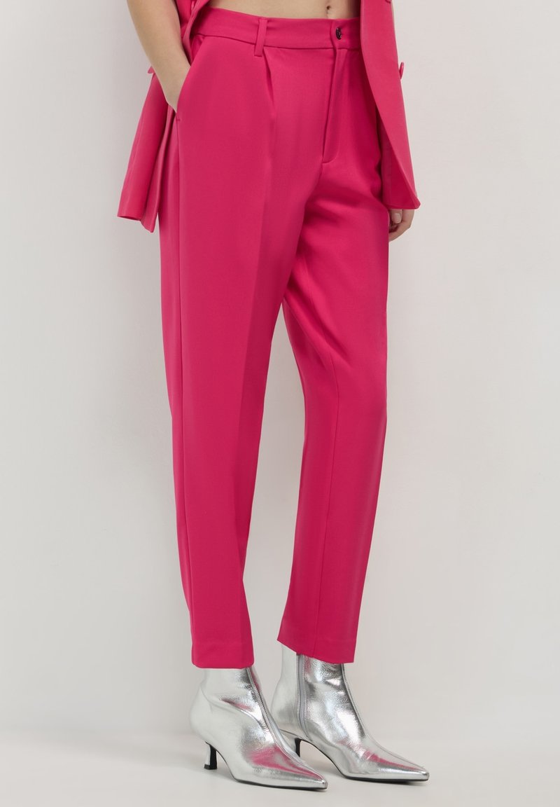 Calliope - TINTA UNITA - Trousers - fucsia, Enlarge