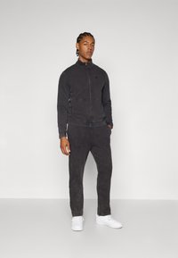Champion WASH SWEATSUIT FULL ZIP SUIT SET - Treningsdress - black