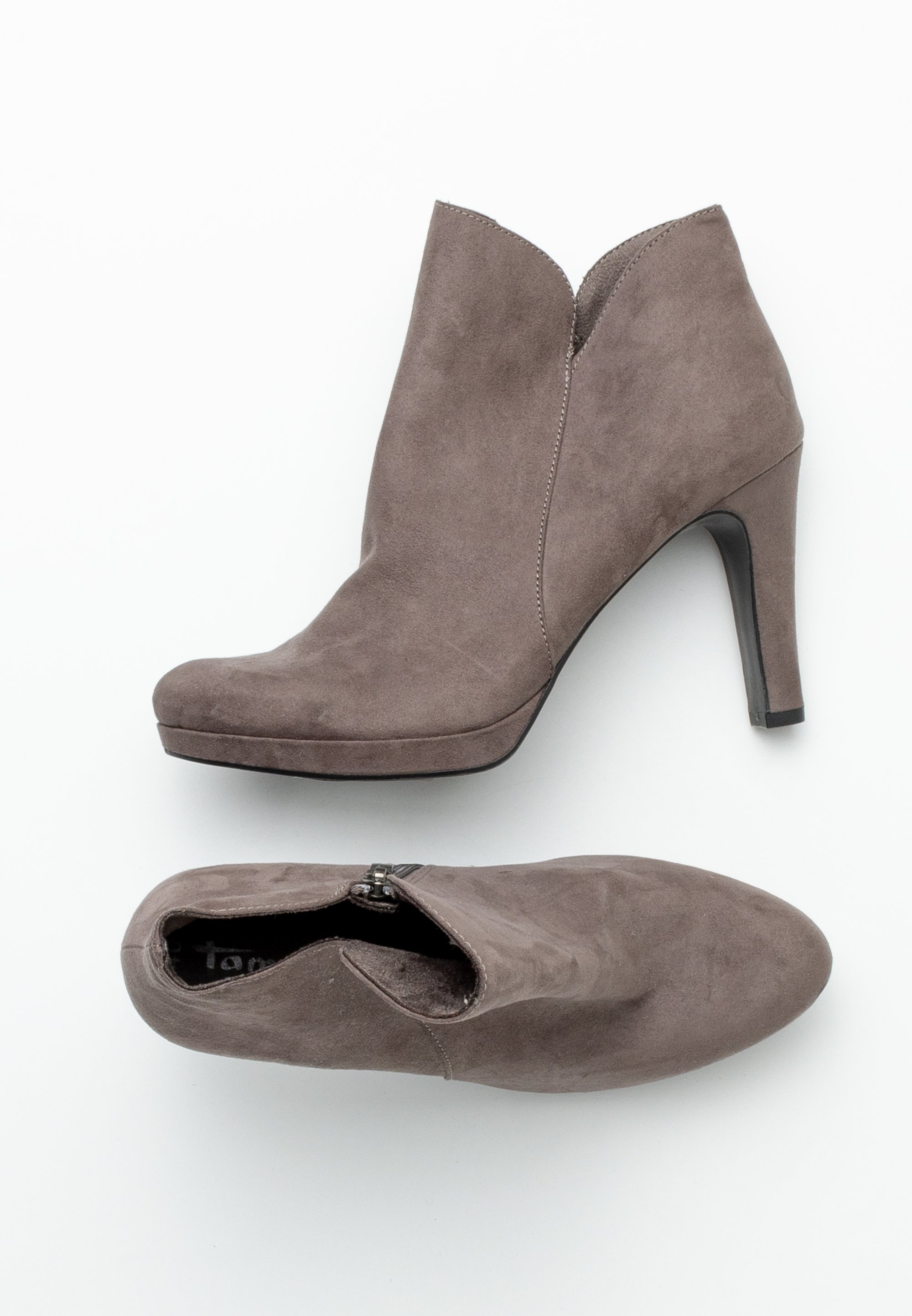 Suede Tamaris Ankle Boot Graphite Tamaris Boots 217 Leather