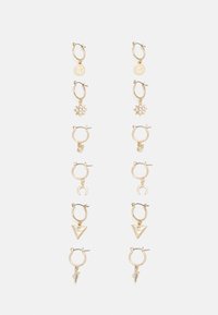Pieces PCVIOLA EARRINGS 6 PACK - Brincos - goldcoloured