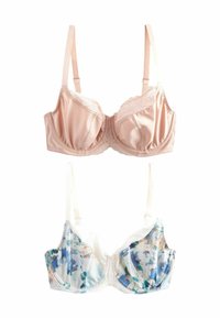 Unausgewählt, blue floral print blush pink