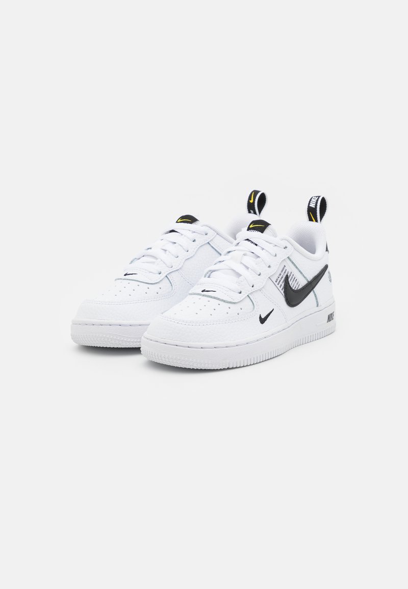 Nike Sportswear FORCE UNISEX - Zapatillas - white/black/tour yellow/blanco - Zalando.es