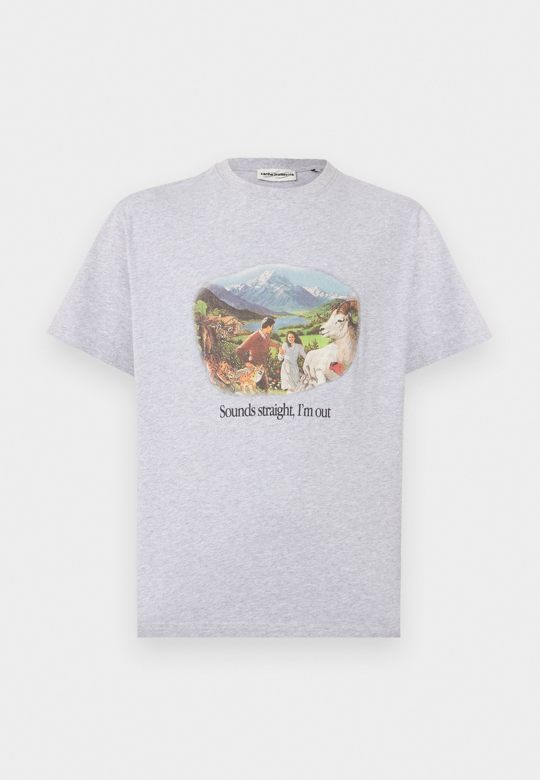 Carne Bollente DOGGY PUPPY STYLE UNISEX - T-shirt imprimé - white