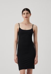 Samsøe Samsøe - TALLA SLIP DRESS - Fodralklänning - black Miniatyrbild 1