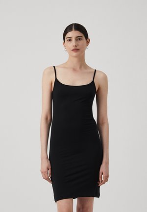 Samsøe Samsøe TALLA SLIP DRESS - Etui-jurk - black