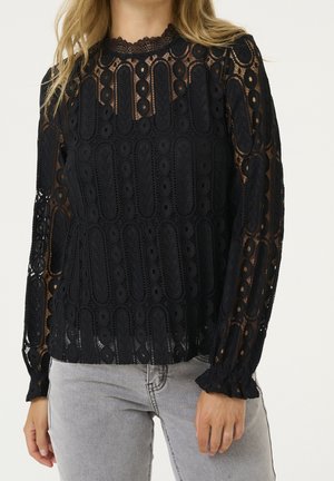 Bluse - black