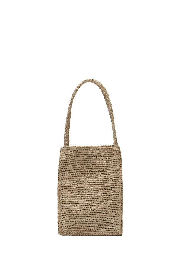 NATURAL BUCKET - Handbag - beige