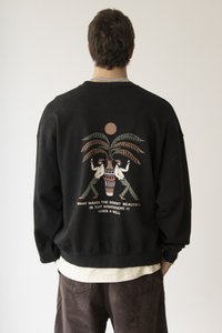 Kaotiko CREW MEZCAL UNISEX - Mikina - black
