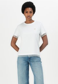 TWINSET T-shirts med print - bianco ottico