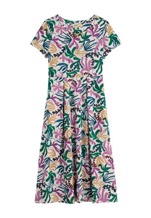 Seasalt Cornwall, SEASALT CORNWALL S/S VERONICA DRESS - Jurk - inky fronds chalk mix