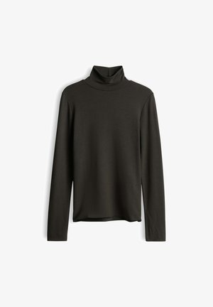 someday., REGULAR FIT RIBBED TEXTURE - Maglione - midnight olive