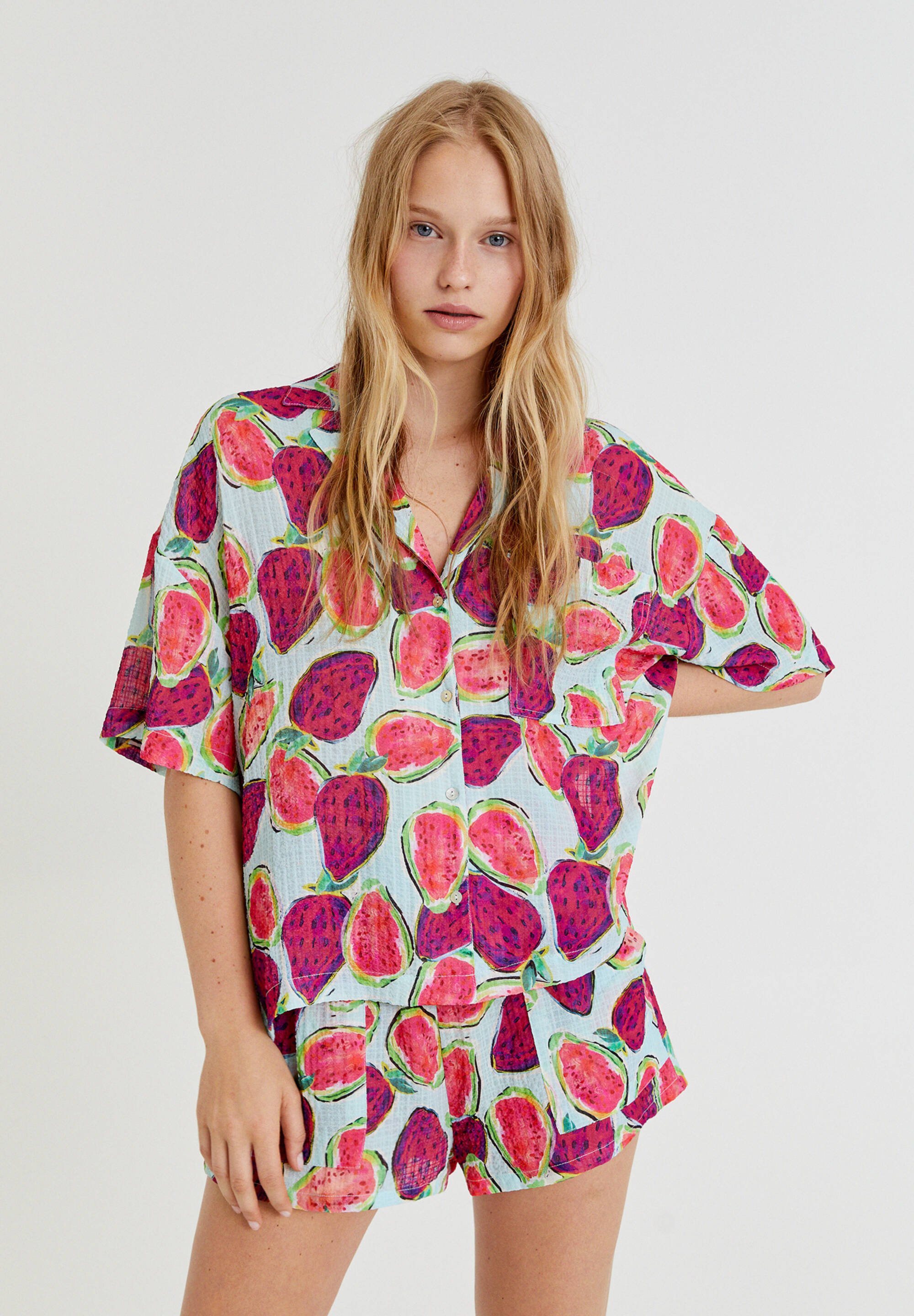 Donna MIT FRÜCHTEPRINT - Camicia Donna MIT FRÜCHTEPRINT - Camicia