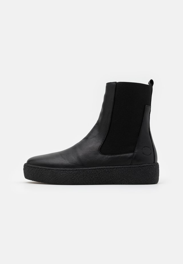 Bottines à plateau - black