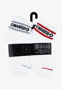 Converse WORDMARK ANKLE UNISEX 6 PACK - Calcetines - white