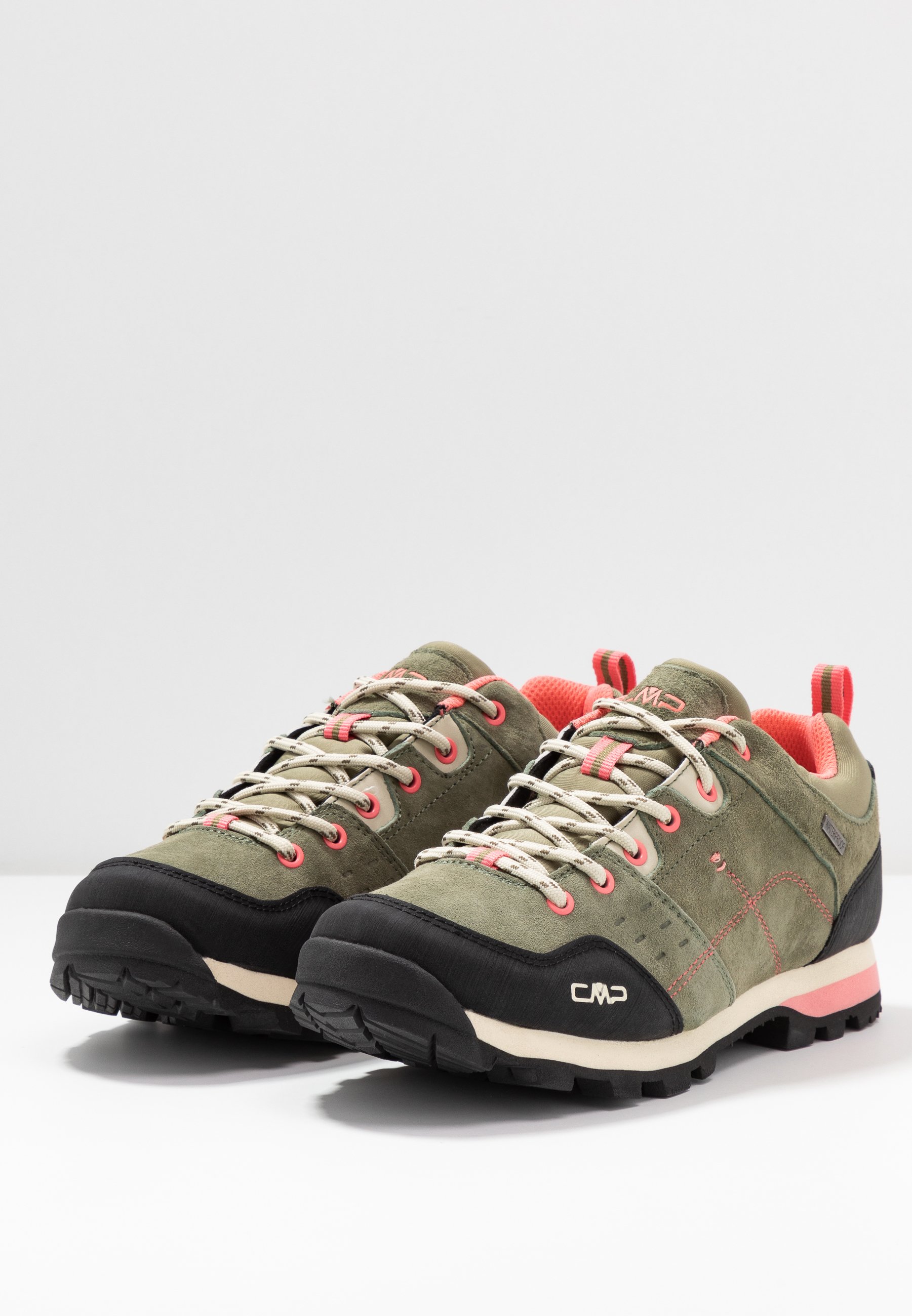 CMP ALCOR LOW TREKKING SHOE WP - Zapatillas de senderismo - kaki/caqui -  Zalando.es