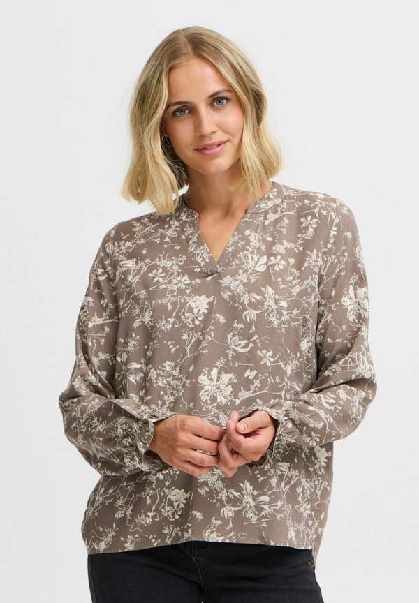 FRFLOWY - Blouse - walnut aop ao f