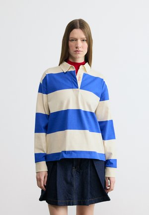 STRIPED HEAVY RUGGER - Pólóing - royal blue