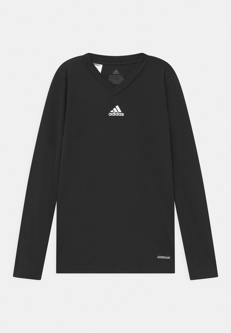 adidas Performance TEAM BASE UNISEX - Langarmshirt - black