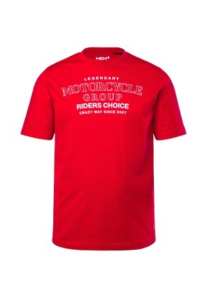 Men Plus, HALBARM - T-Shirt print - red