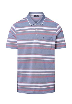 Poloshirt - marine mehrfarbig
