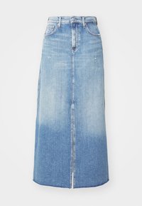 Tommy Jeans CLAIRE SKIRT - Fustă denim - blue