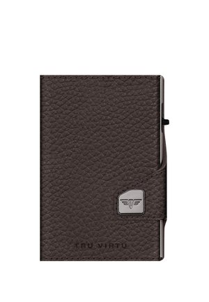 Click & Slide Pebble - Lompakko - brown/silver