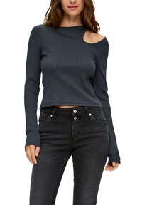 QS Langarmshirt - schwarz