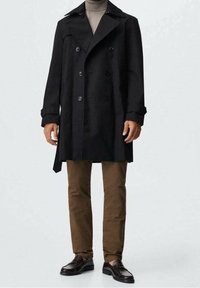 Mango Trench - black