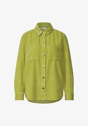 Street One, LONG-SLEEVE CORDUROY SHIRT WITH BUTTONS - Camicia - apple lime