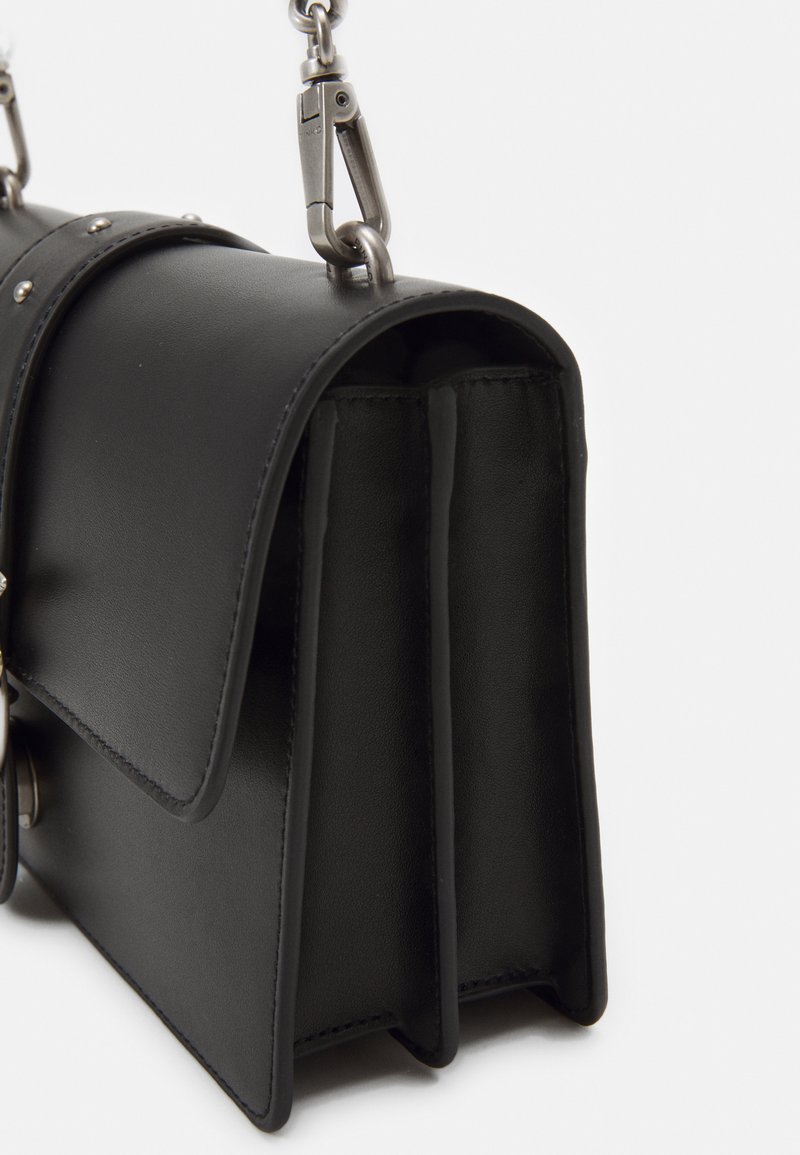Damen Taschen | Pinko LOVE CLASSIC ICON SIMPLY Umhängetasche black/silver-coloured/schwarz - ZE46025 Damen Taschen | Pinko LOVE CLASSIC ICON SIMPLY Umhängetasche black/silver-coloured/schwarz - ZE46025