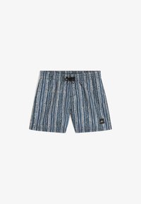 Unausgewählt, blue pressed lines