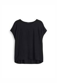 REGULAR FIT - Basic T-shirt - black