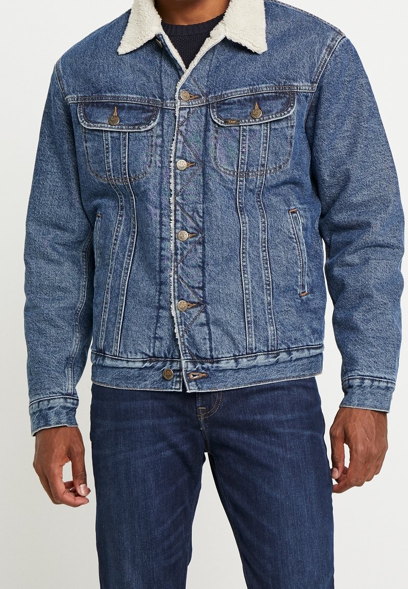 Lee Jeansjacka - blue denim