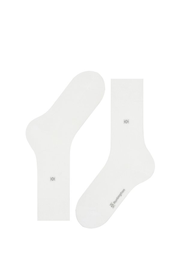 2ER PACK - DUBLIN KURZ LOGO ONE SIZE EINFARBIG - Socks - weiß3