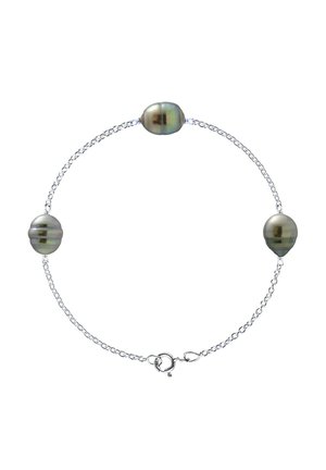 KAINUU TAHITIAN PEARL 8-9 MM FINE SILVER 925/1000 - Armband - noir